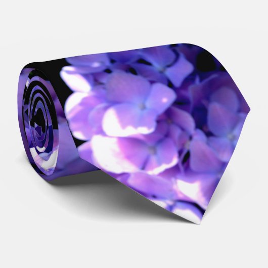 紫花びら ネクタイ (ロール)