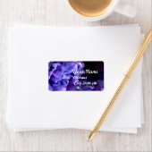 紫花びら ラベル (インサイチュ)