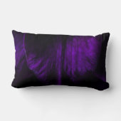 紫花びら ランバークッション (裏面)