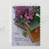 紫花ヴィンテージ 案内状 (正面/裏面)