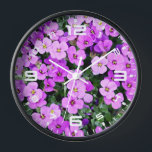 紫花園 壁時計<br><div class="desc">紫花園</div>