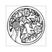 紫花女神 ラバースタンプ (インプリント)