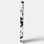 紫花柄 Case-Mate iPhoneケース (裏面 / 右)