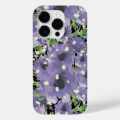 紫花柄 Case-Mate iPhoneケース (裏面)