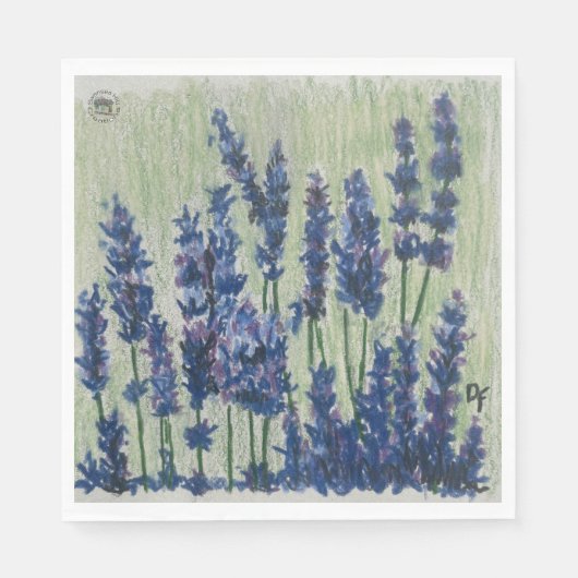 紫花紙ナプキン スタンダードランチョンナプキン (正面)