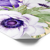 紫花結婚孔雀 ポスター (角)