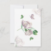 紫花結婚蝶 サンキューカード (裏面)