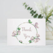 紫花結婚蝶 サンキューカード (スタンド正面)