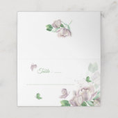 紫花結婚蝶 プレイスカード (外部開封)