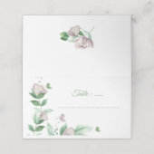 紫花結婚蝶 プレイスカード (外部開封)