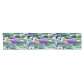 紫花芽 ショートテーブルランナー (横)