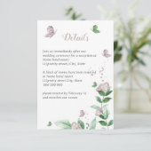 紫花葉根結婚蝶 エンクロージャーカード (スタンド正面)