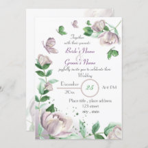 紫花葉根結婚蝶