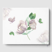 紫花葉生蝶 ゲストブック (裏面)