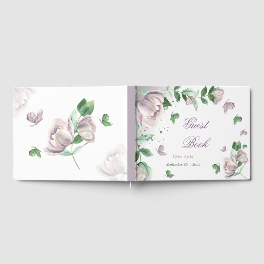 紫花葉生蝶 ゲストブック (全面)