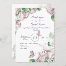 紫花葉白結婚蝶