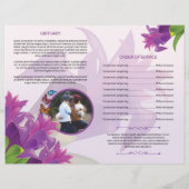 紫花葬祭プログラムテンプレート (裏面)