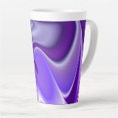 紫花虹の夢 カフェラテマグ (右アングル)