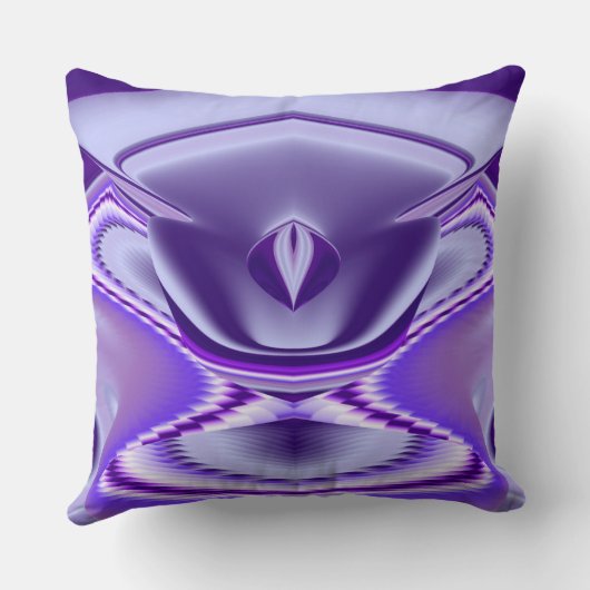 紫花虹の夢 クッション (裏面)