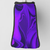 紫花虹の夢 ゴルフヘッドカバー (回転90)