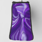 紫花虹の夢 ゴルフヘッドカバー (回転90)