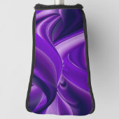 紫花虹の夢 ゴルフヘッドカバー (回転90)