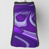 紫花虹の夢 ゴルフヘッドカバー (回転90)