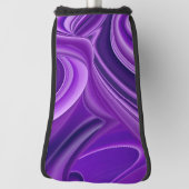 紫花虹の夢 ゴルフヘッドカバー (回転90)