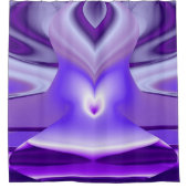 紫花虹の夢 シャワーカーテン (正面)