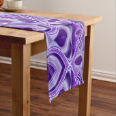 紫花虹の夢 ショートテーブルランナー (インサイチュ)