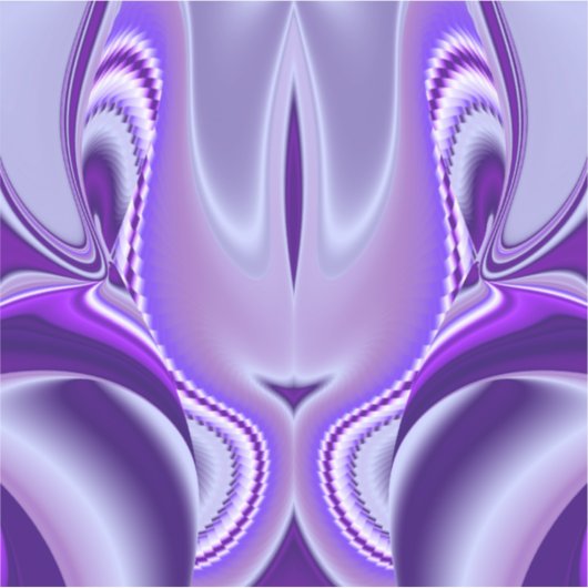 紫花虹の夢 シール (正面)