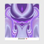 紫花虹の夢 シール (シート)