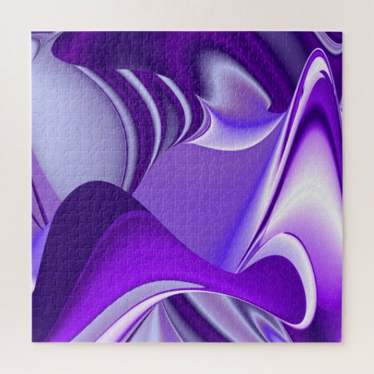 紫花虹の夢 ジグソーパズル (縦)