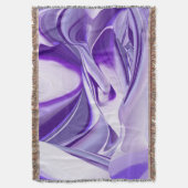 紫花虹の夢 スローブランケット (正面縦)