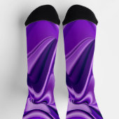 紫花虹の夢 ソックス (上部)