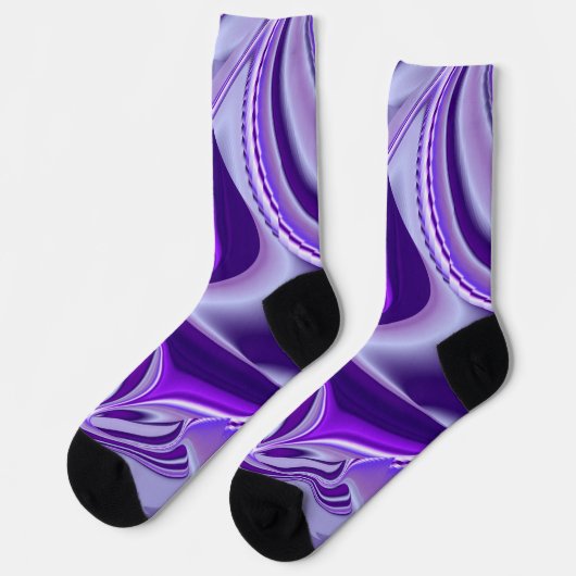 紫花虹の夢 ソックス (左)