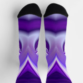 紫花虹の夢 ソックス (上部)