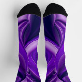 紫花虹の夢 ソックス (上部)