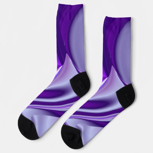 紫花虹の夢 ソックス (左)