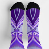 紫花虹の夢 ソックス (上部)