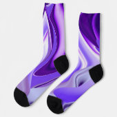 紫花虹の夢 ソックス (左)