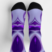 紫花虹の夢 ソックス (上部)