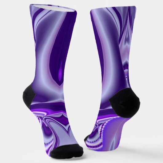 紫花虹の夢 ソックス (傾斜あり)