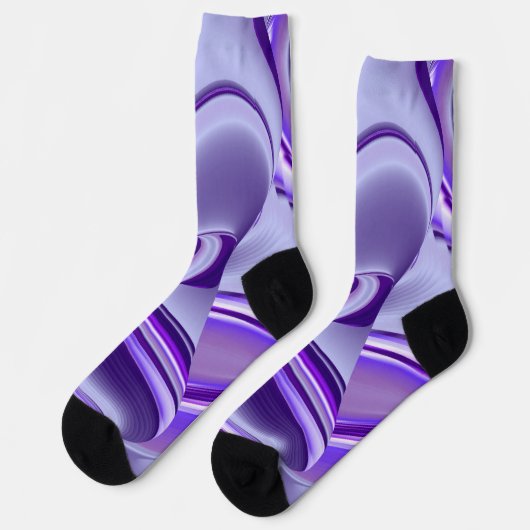 紫花虹の夢 ソックス (左)