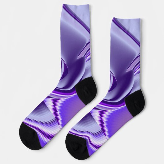 紫花虹の夢 ソックス (左)