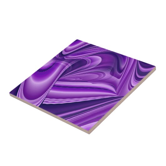 紫花虹の夢 タイル (側面)