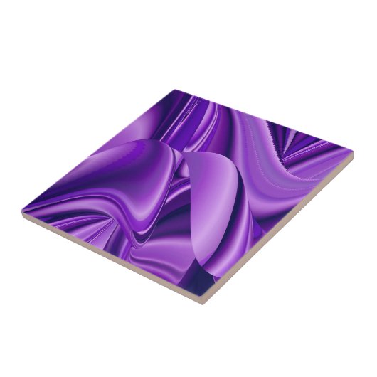 紫花虹の夢 タイル (側面)