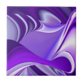 紫花虹の夢 タイル (正面)