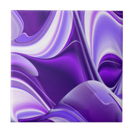 紫花虹の夢 タイル