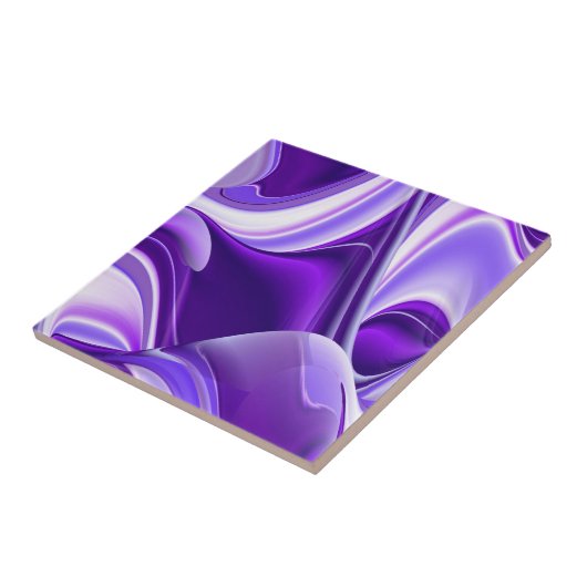 紫花虹の夢 タイル (側面)